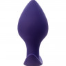 Анальная пробка с шариком который при движении создает вибрацию Glob