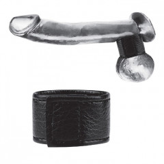 Черный широкий болстретчер на липучке