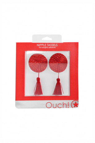 Оригинальный эротический аксессуар для груди с кисточками Round