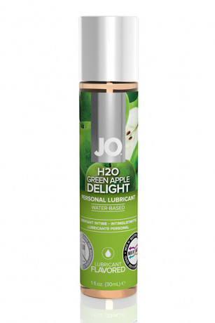 Вкусовой лубрикант на водной основе Яблоко JO Flavored Green Apple H2O