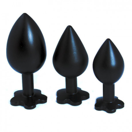 Металлическая пробка со стразой в форме цветка