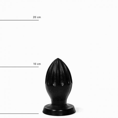 Анальная пробка с продольными канавками