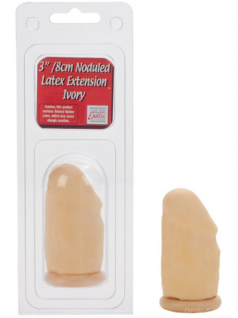 Насадка-удлинитель из латекса плюс 3 см