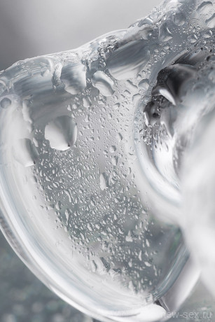 Стеклянная анальная втулка с тройным увеличением диаметра Sexus Glass