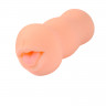 Реалистичный мастурбатор телесного цвета в форме ротика XISE