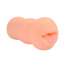 Реалистичный мастурбатор телесного цвета в форме ротика XISE