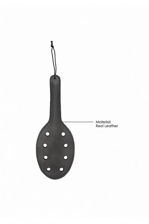 Шлепалка из высококачественного натуральной кожи с 8 отверстиями Saddle Leather Paddle With 8 Holes