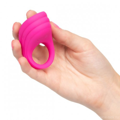 Эрекционное виброкольцо с управлением при помощи пульта Silicone Remote Pleasure Ring