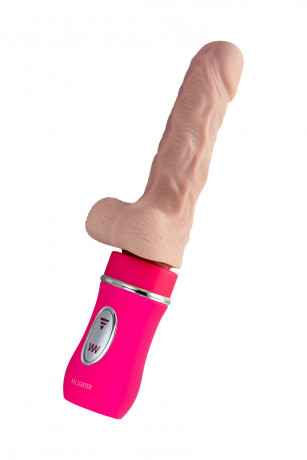 Реалистичный вибратор с пультом ДУ с 10 режимами вибрации Ailighter Telescopic lover