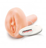 Вибрационная вагина-мастурбатор FRESHMAN FUCKHOLE
