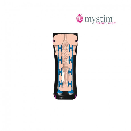 Мастурбатор-вагина в тубе с электростимуляцией Mystim OPUS E VAGINAL VERSION