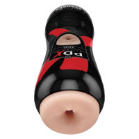 Мастурбатор сверх реалистичный анус в тубе с вибрацией PDX ELITE Vibrating Anal Stroker