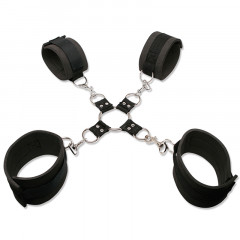 Набор наручники и наножники с цепочкой Extreme Xor-Tie Kit