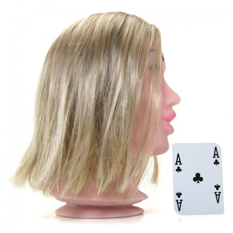 Мастурбатор голова Fuck My Face Blonde