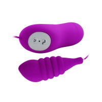 Мини вибратор на пульте управления Pleasure Shell