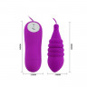 Мини вибратор на пульте управления Pleasure Shell