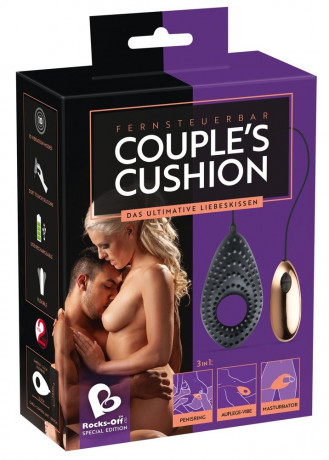 Универсальная вибро игрушка для пар на пульте управления Couples Cushion