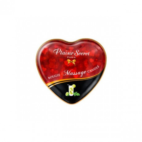 Ароматическое массажное масло - свеча аромат Мохито BOUGIE DE MASSAGE