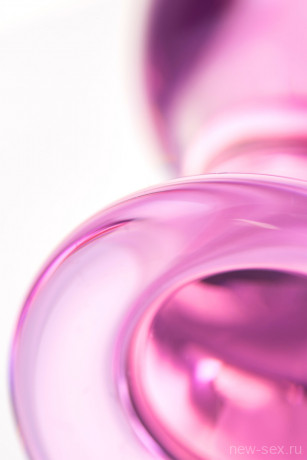 Гладкая анальная втулка из закаленного стекла с гладкой поверхностью Sexus Glass