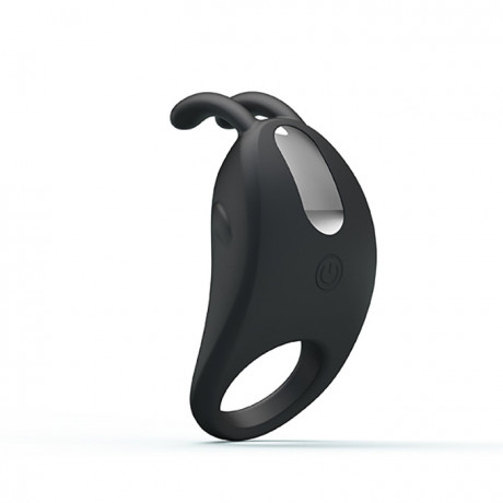 Перезаряжаемое виброкольцо с клиторальным кроликом Rabbit Vibrator