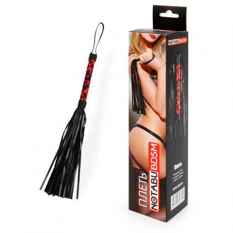 Стильная плеть-флогер с длинным хвостом