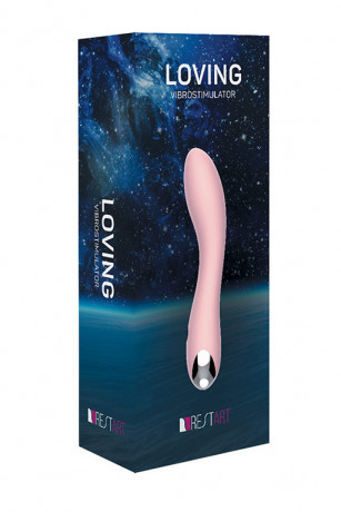 Классический стимулятор изогнутой формы с 20 режимами вибрации Loving