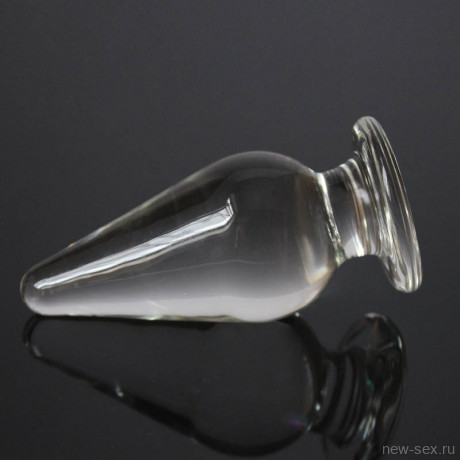Анальная пробка из стекла