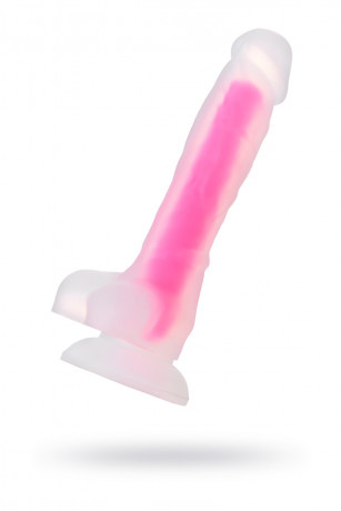 Фаллоимитатор светящийся в темноте Matt Glow 18 см