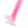 Фаллоимитатор светящийся в темноте Matt Glow 18 см