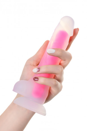 Фаллоимитатор светящийся в темноте Matt Glow 18 см