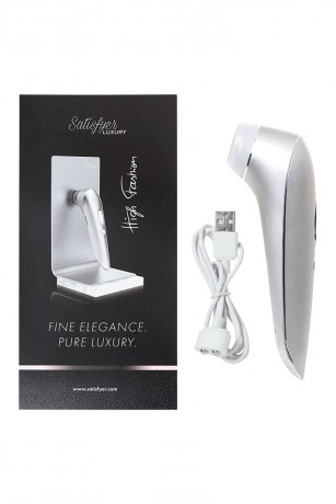 Вакуумно-волновой стимулятор с вибро импульсами Satisfyer Luxury High Fashion