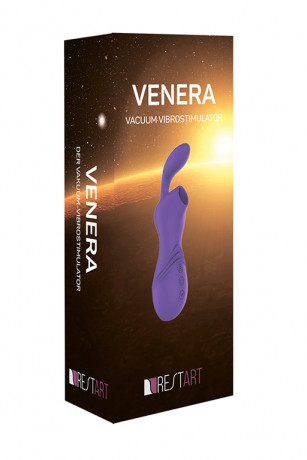 Вакуумный вибростимулятор для стимуляции клитора из нежного силикона Venera