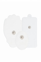 Набор из 6 гибких самоклеящихся универсальных электродов Replacement Pads Shots Electroshock