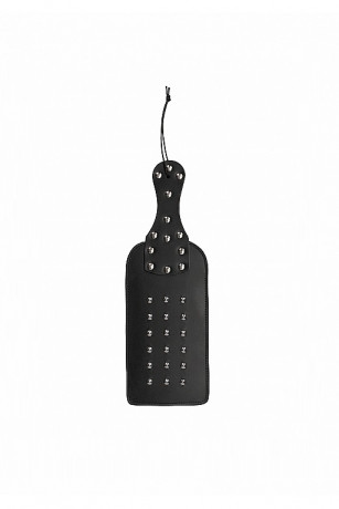 Шлепалка из кожи с 18 заклепками Studded Paddle