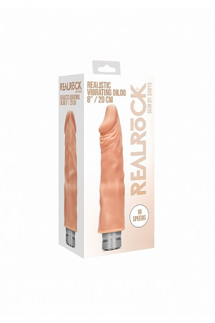 Реалистичный фаллоимитатор с 10 режимами вибрации Vibrating Dildo