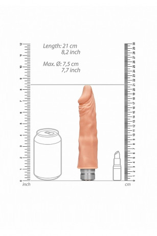 Реалистичный фаллоимитатор с 10 режимами вибрации Vibrating Dildo