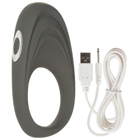 Перезаряжаемое эрекционное виброкольцо Embrace Pleasure Ring