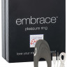 Перезаряжаемое эрекционное виброкольцо Embrace Pleasure Ring