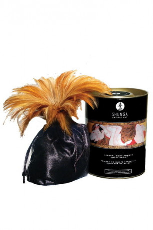 Съедобная пудра для тела со вкусом малины SHUNGA SWEET SNOW