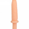 Реалистичный телесный жезл фаллоимитатор для анальной стимуляции