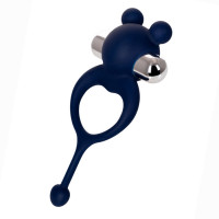 Виброкольцо с хвостиком на половой член JOS MICKEY