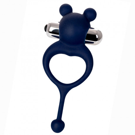 Виброкольцо с хвостиком на половой член JOS MICKEY