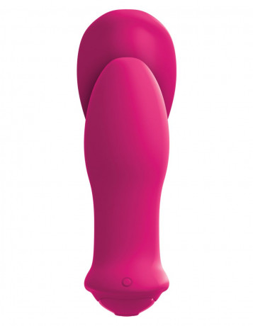 Водонепроницаемый вибростимулятор для двоих из нежного силикон 3Some Double Ecstasy