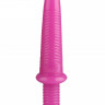 Ребристый жезл для анальной стимуляции с ручкой