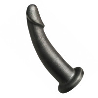 Анальный фаллос для трусиков с кольцом PLATINUM BENT 3