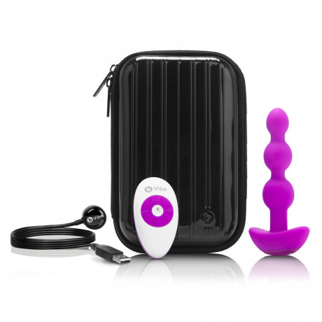 Анальный премиум-вибратор с 2 моторами Triplet Anal Beads