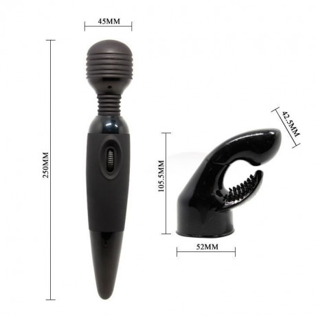 Вибромассажер SENSUAL MASSAGER со сменной насадкой