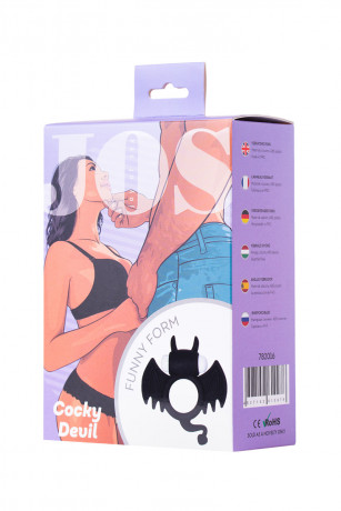 Эрекционное виброкольцо на пенис COCKY DEVIL
