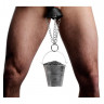 Утяжка на мошонку с грузом Master Series Hells Bucket Ball Stretcher
