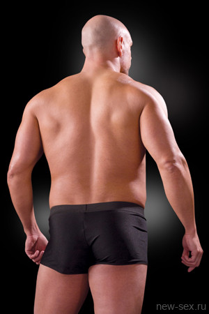 Боксеры со съемным клапаном черные, 2XL/3XL